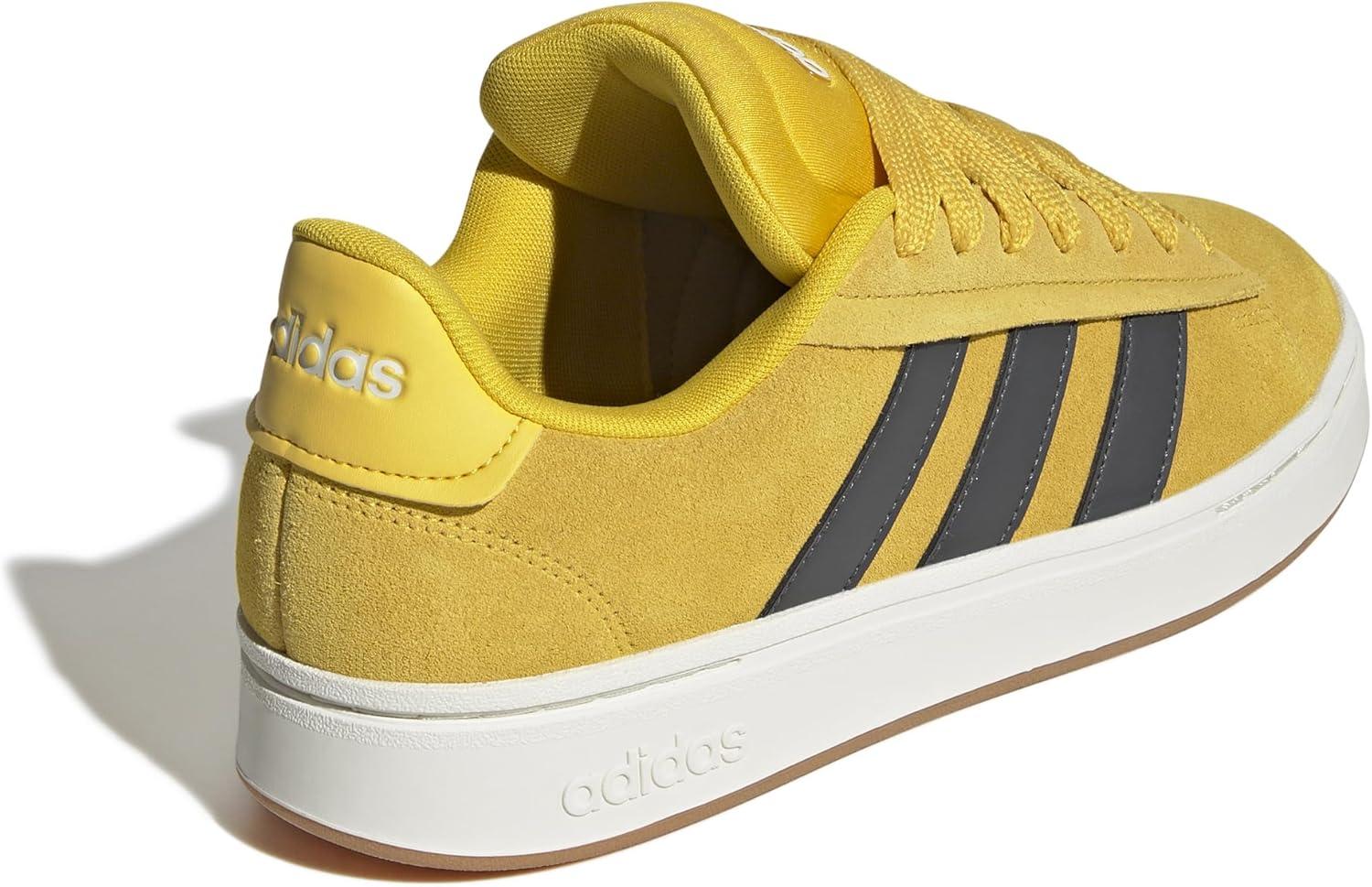 imageadidas Mens Grand Court Alpha ShoesUtility YellowGreyGum