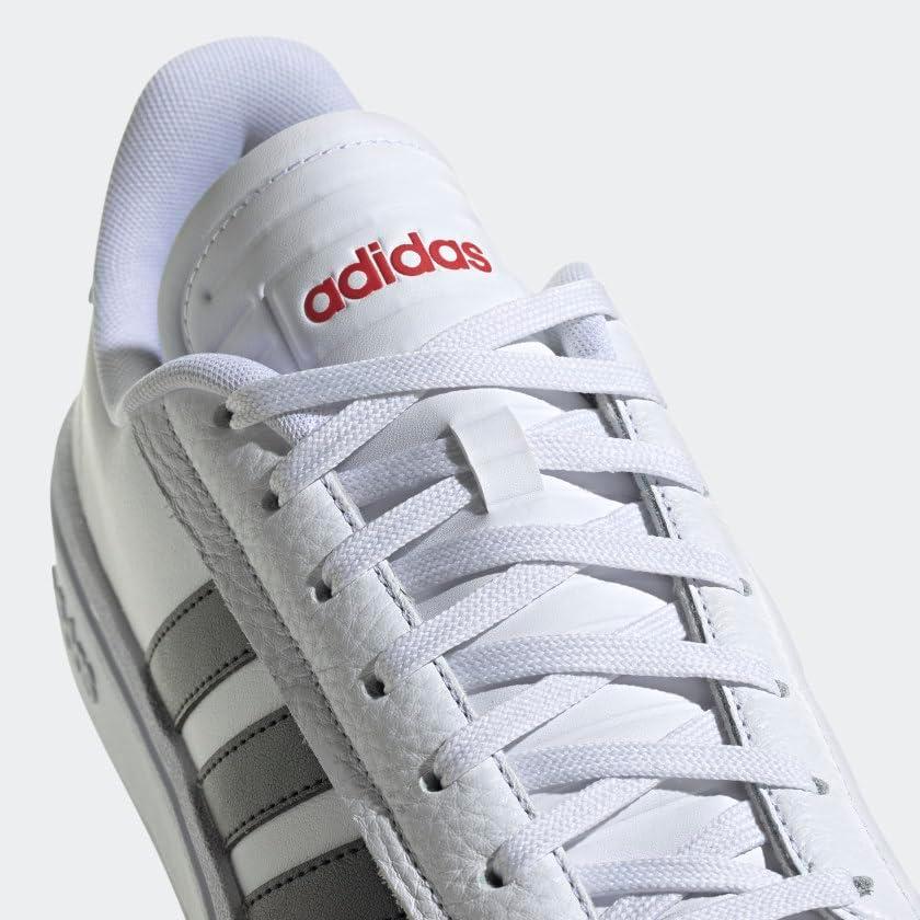 imageadidas Mens Grand Court Alpha ShoesWhiteCore BlackBlue Rush