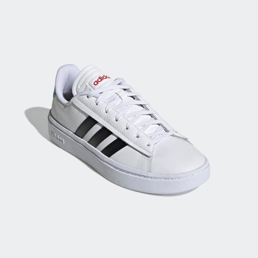 imageadidas Mens Grand Court Alpha ShoesWhiteCore BlackBlue Rush