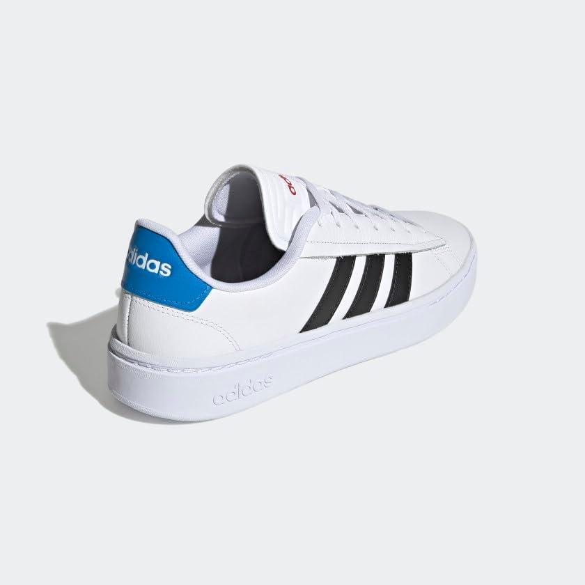 imageadidas Mens Grand Court Alpha ShoesWhiteCore BlackBlue Rush