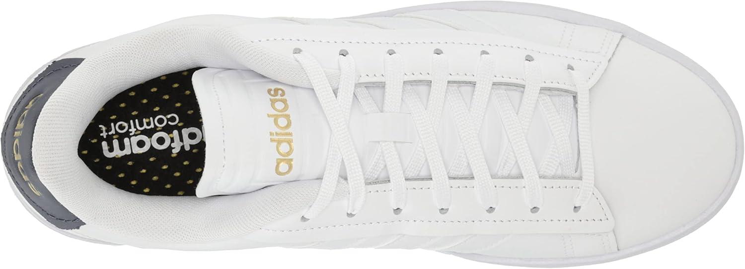 imageadidas Mens Grand Court Alpha ShoesWhiteWhiteShadow Navy
