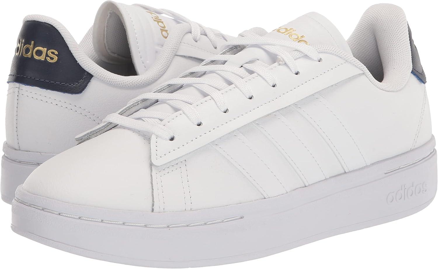 imageadidas Mens Grand Court Alpha ShoesWhiteWhiteShadow Navy