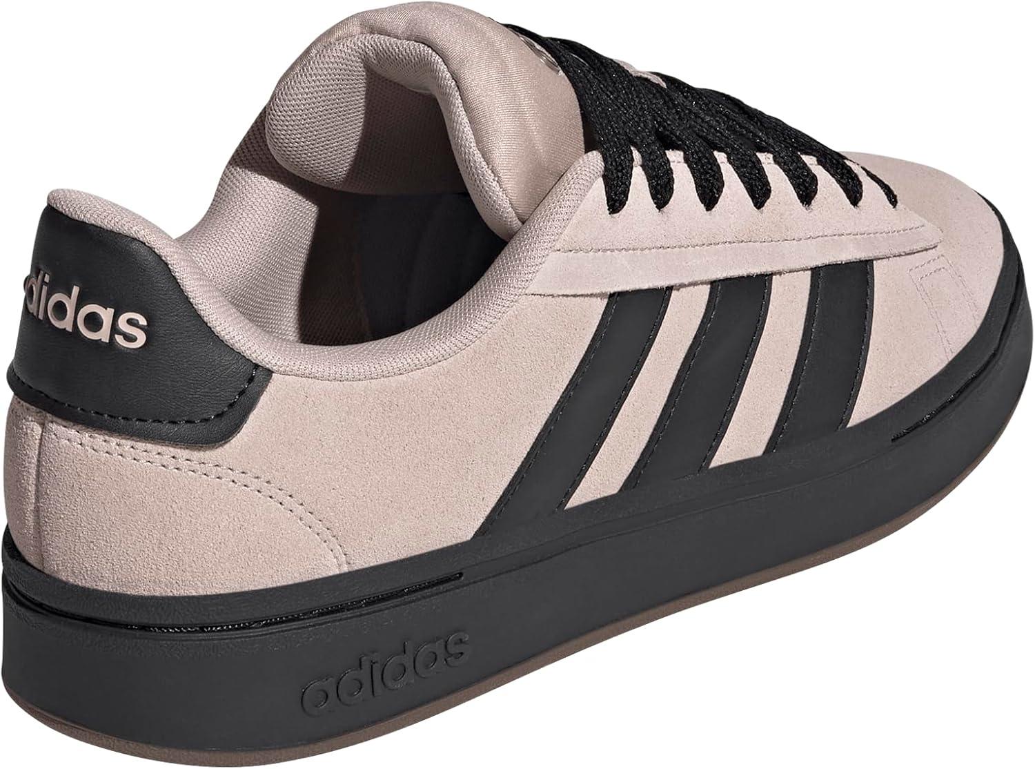 imageadidas Mens Grand Court Alpha ShoesWonder TaupeBlackGum