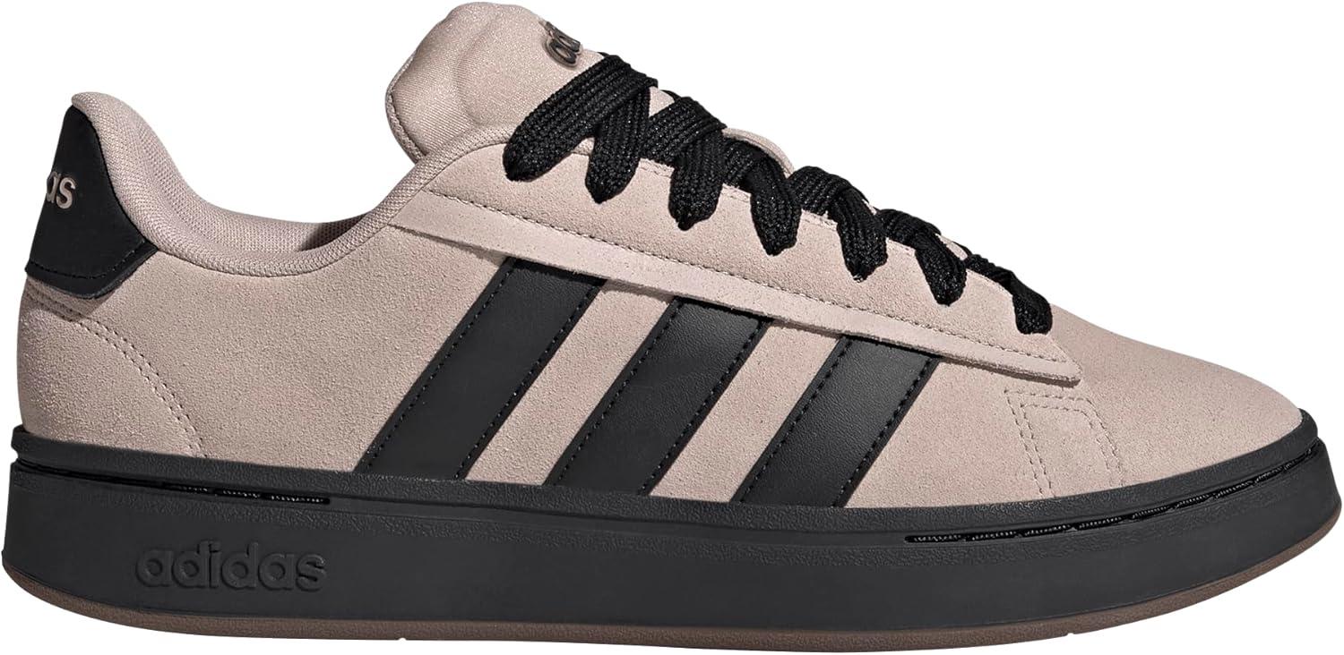 imageadidas Mens Grand Court Alpha ShoesWonder TaupeBlackGum