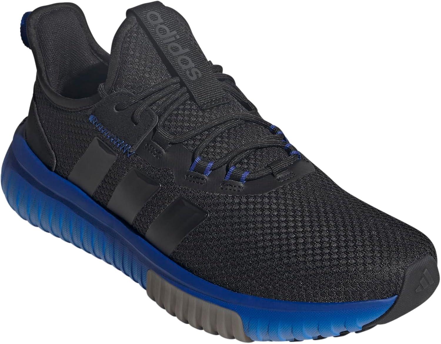 imageadidas Mens Kaptir 40BlackBlackLucid Blue