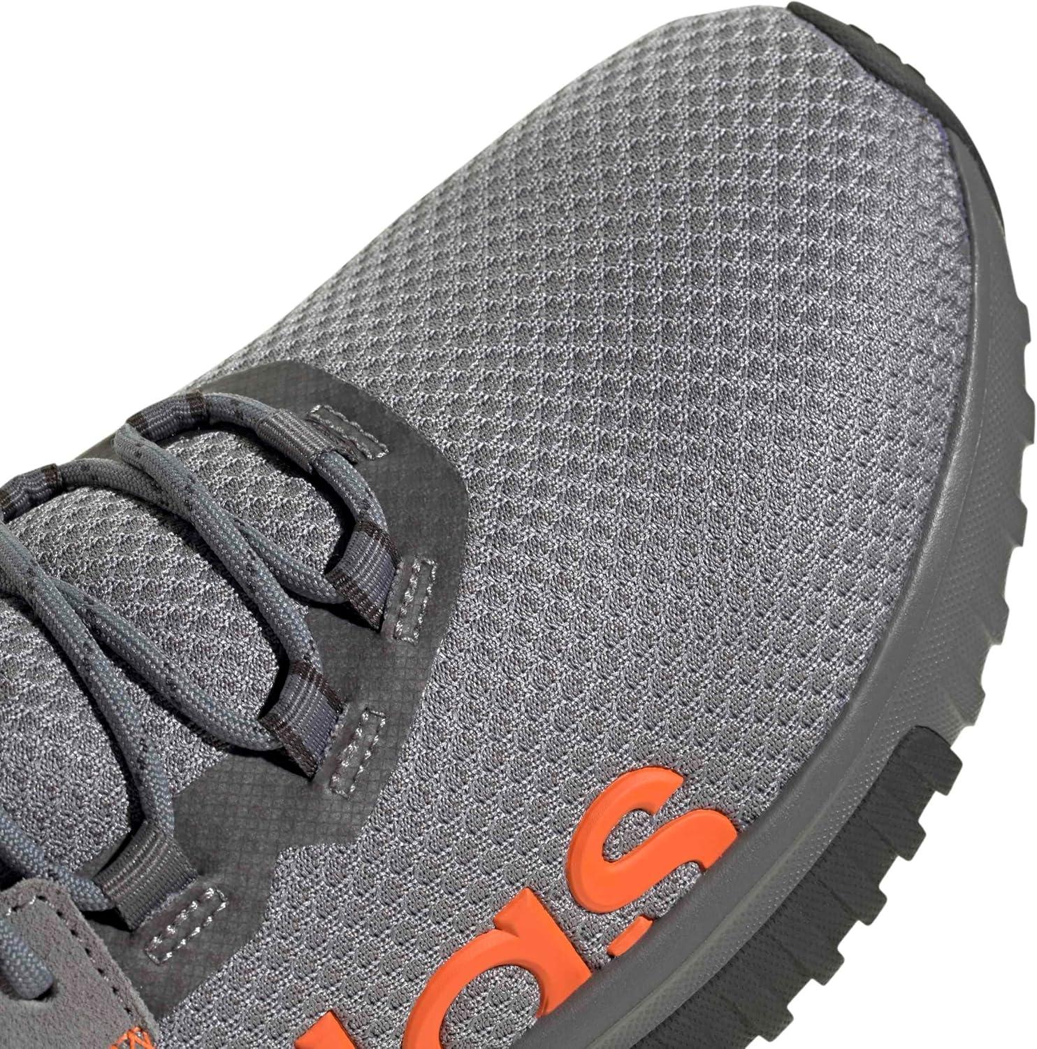 imageadidas Mens Kaptir 40GreyImpact OrangeGrey