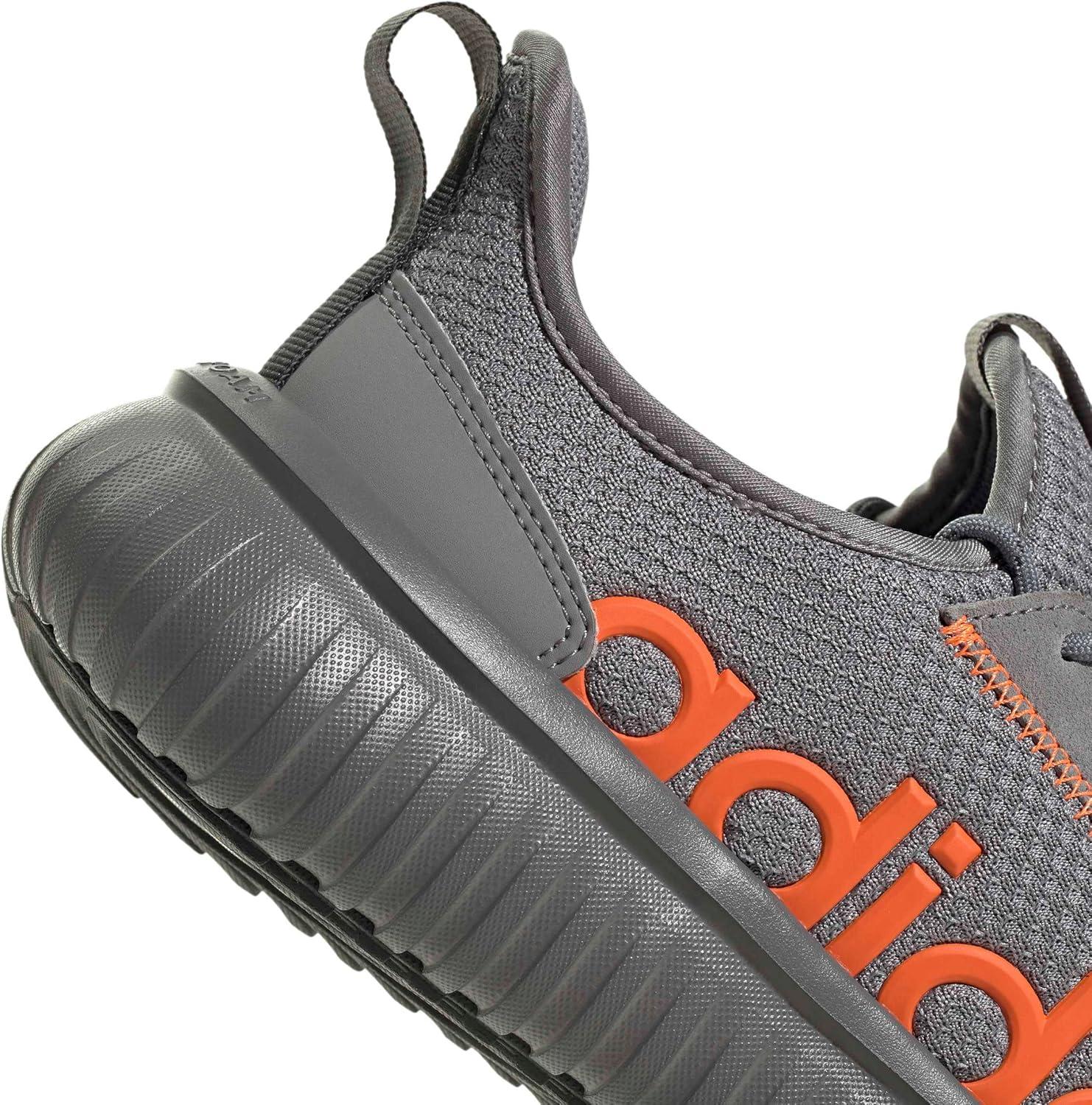 imageadidas Mens Kaptir 40GreyImpact OrangeGrey