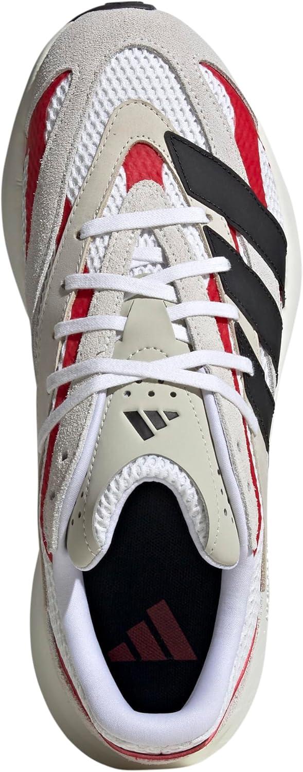 imageadidas Mens Lightblaze SneakerOff WhiteBlackBetter Scarlet