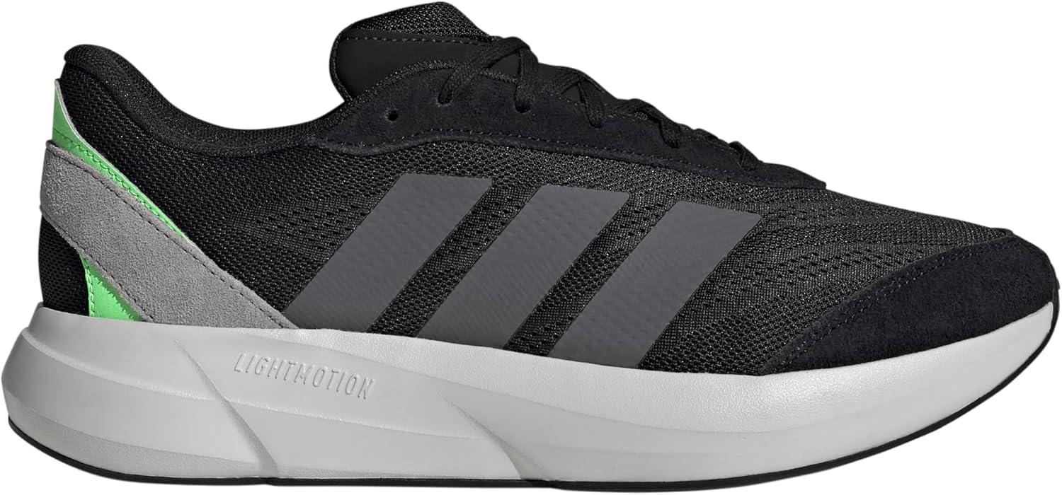 imageadidas Mens LightshiftBlackGreyLime Burst