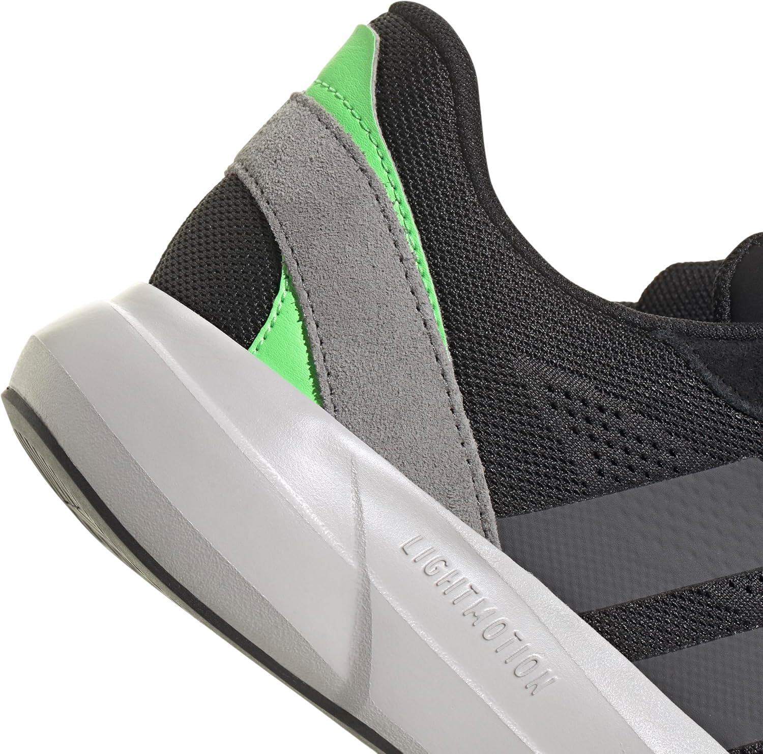 imageadidas Mens LightshiftBlackGreyLime Burst