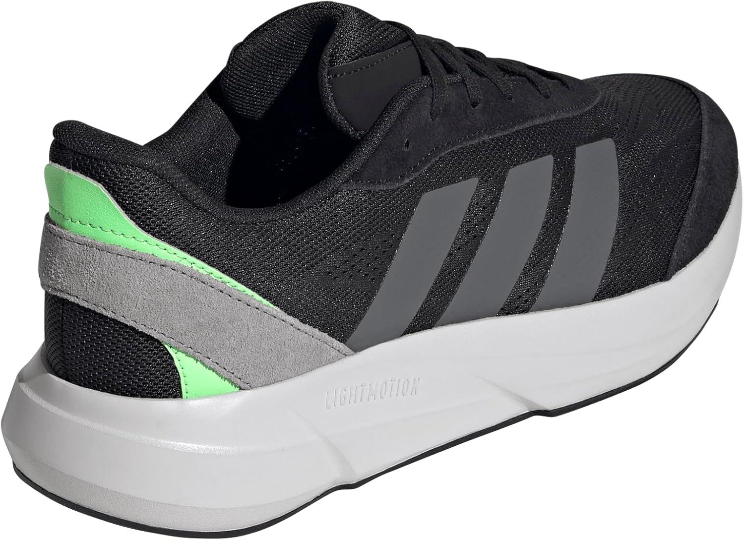 imageadidas Mens LightshiftBlackGreyLime Burst