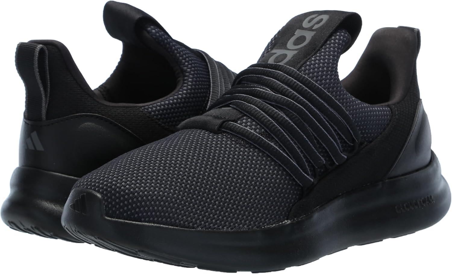 imageadidas Mens Lite Racer Adapt 70 ShoesBlackGrey