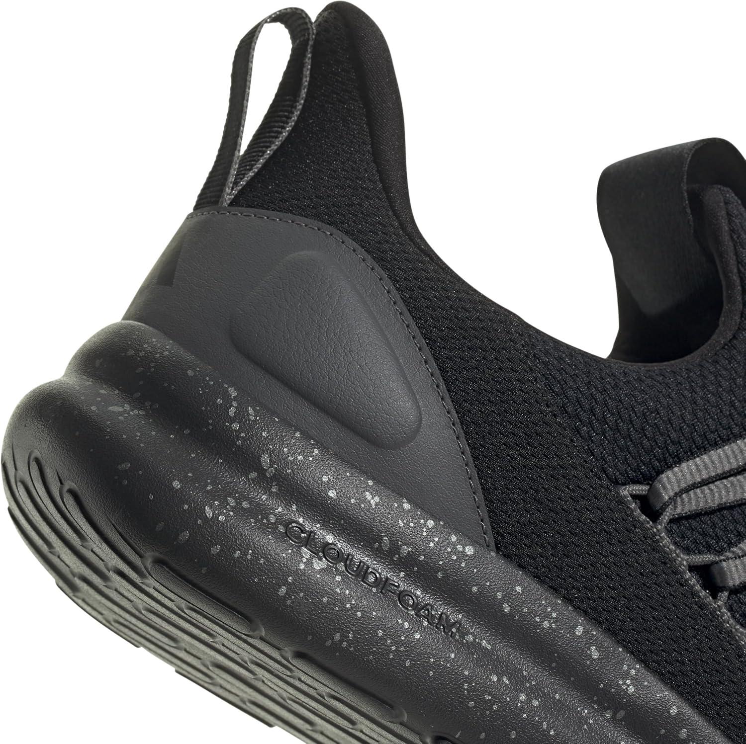 imageadidas Mens Lite Racer Adapt 70 ShoesBlackGreyIron Metallic