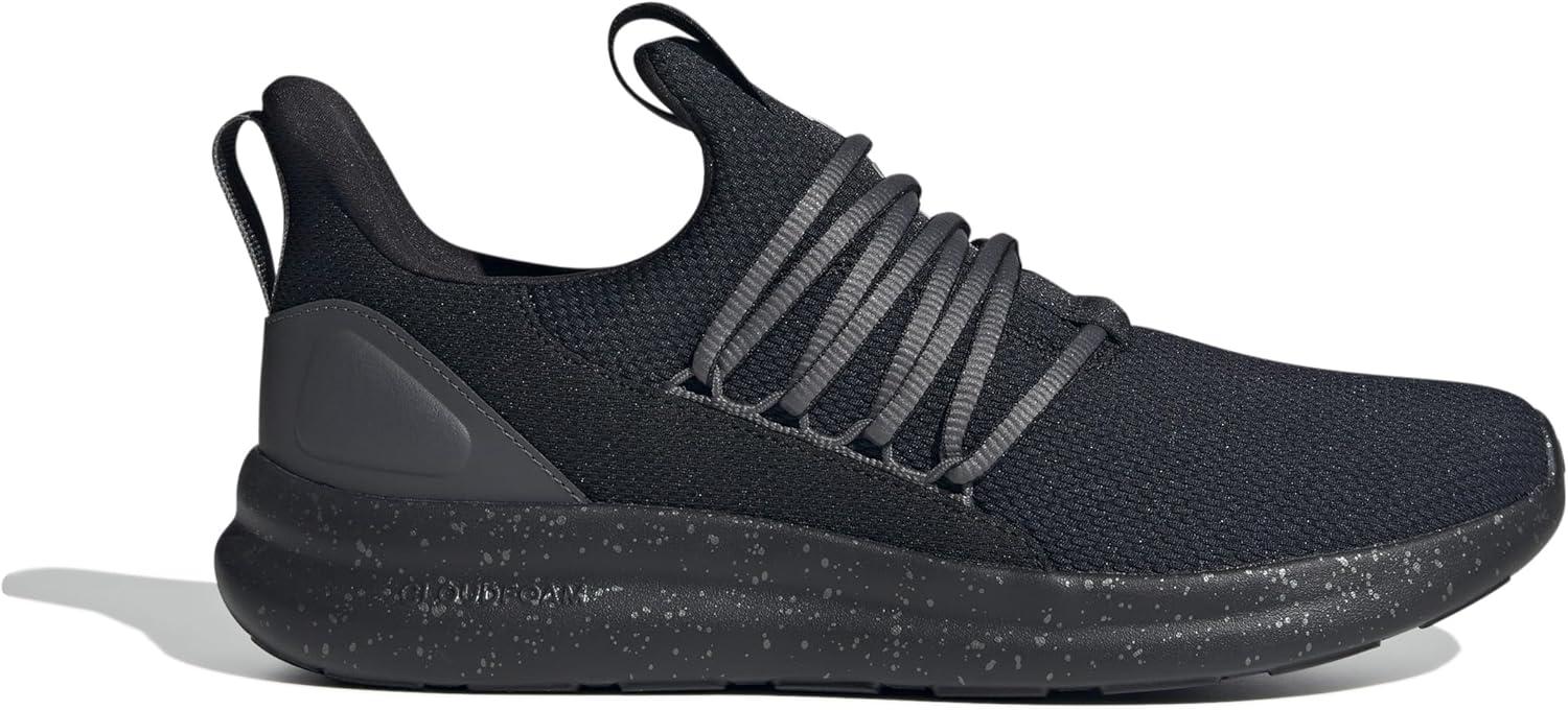 imageadidas Mens Lite Racer Adapt 70 ShoesBlackGreyIron Metallic