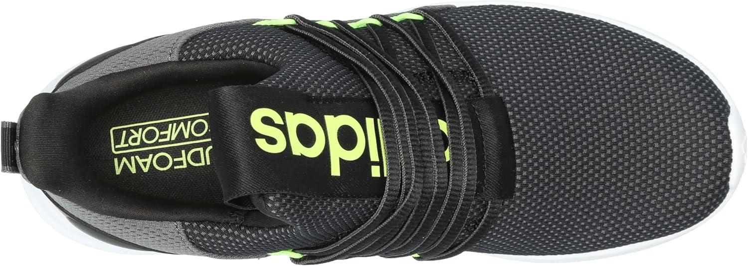 imageadidas Mens Lite Racer Adapt 70 ShoesBlackGreyLucid Lemon