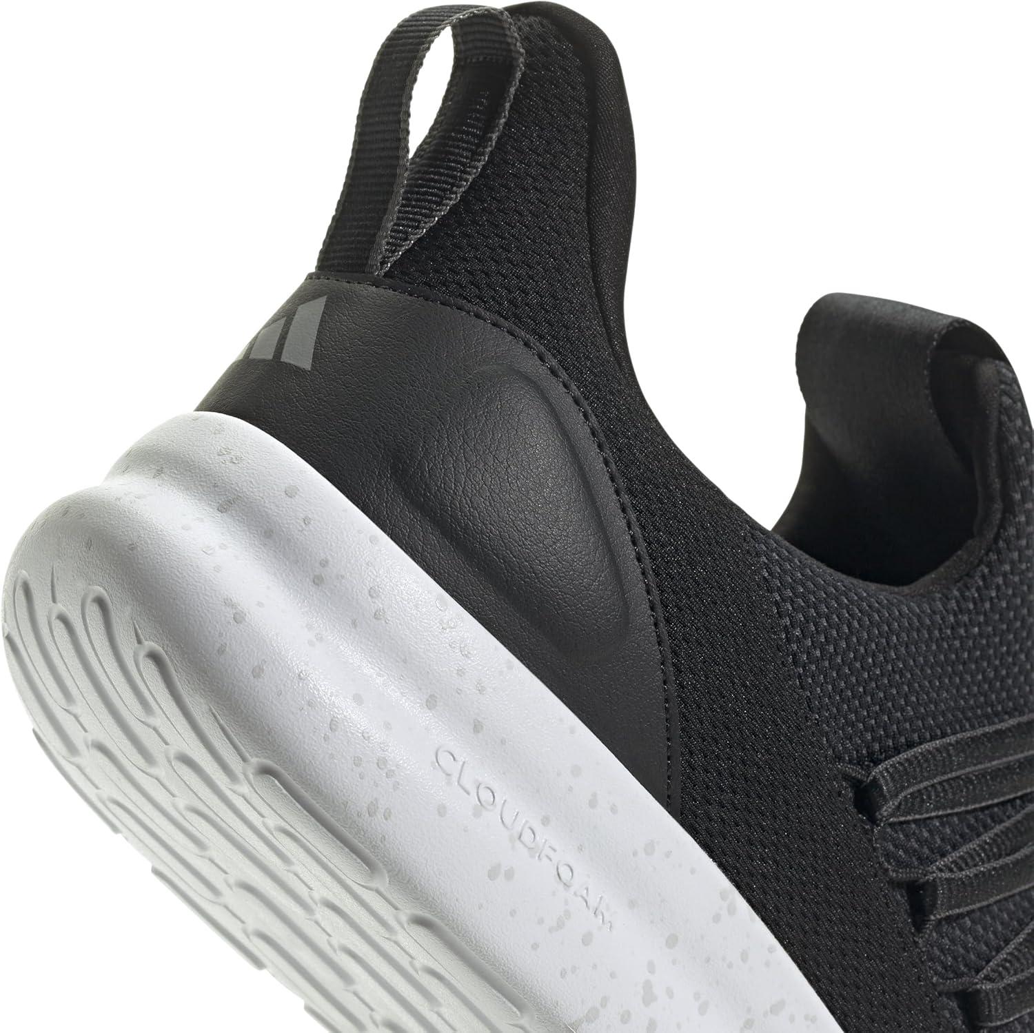 imageadidas Mens Lite Racer Adapt 70 ShoesBlackGreyWhite