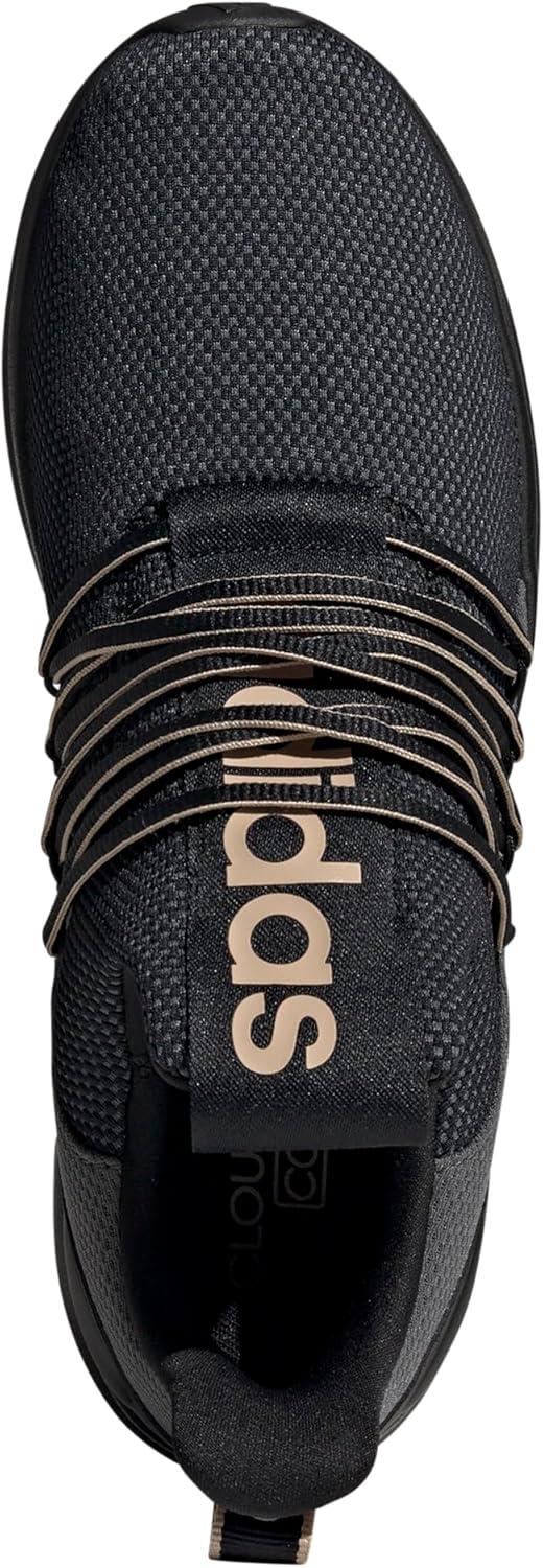 imageadidas Mens Lite Racer Adapt 70 ShoesBlackWarm SandstoneGrey
