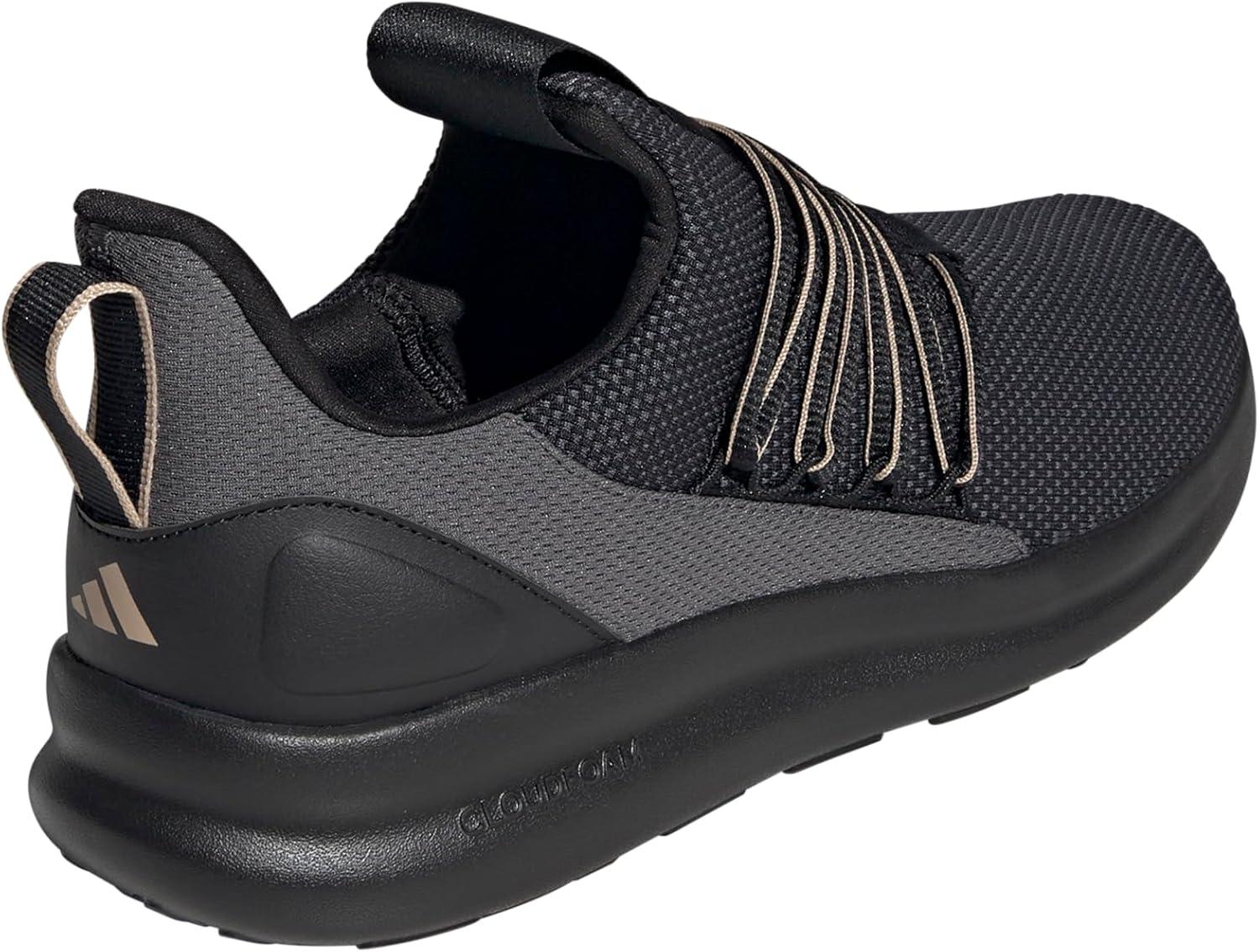 imageadidas Mens Lite Racer Adapt 70 ShoesBlackWarm SandstoneGrey