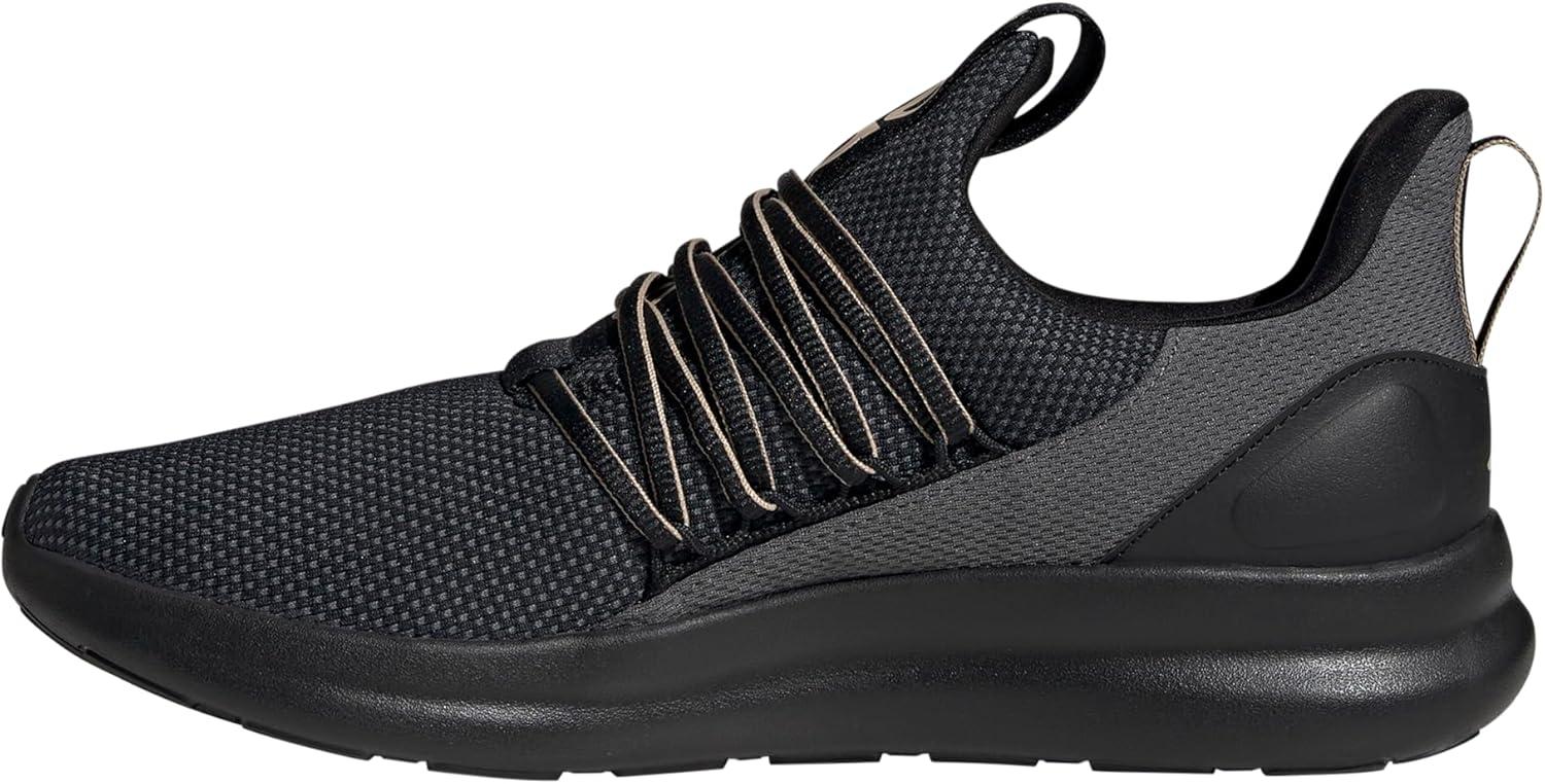 imageadidas Mens Lite Racer Adapt 70 ShoesBlackWarm SandstoneGrey