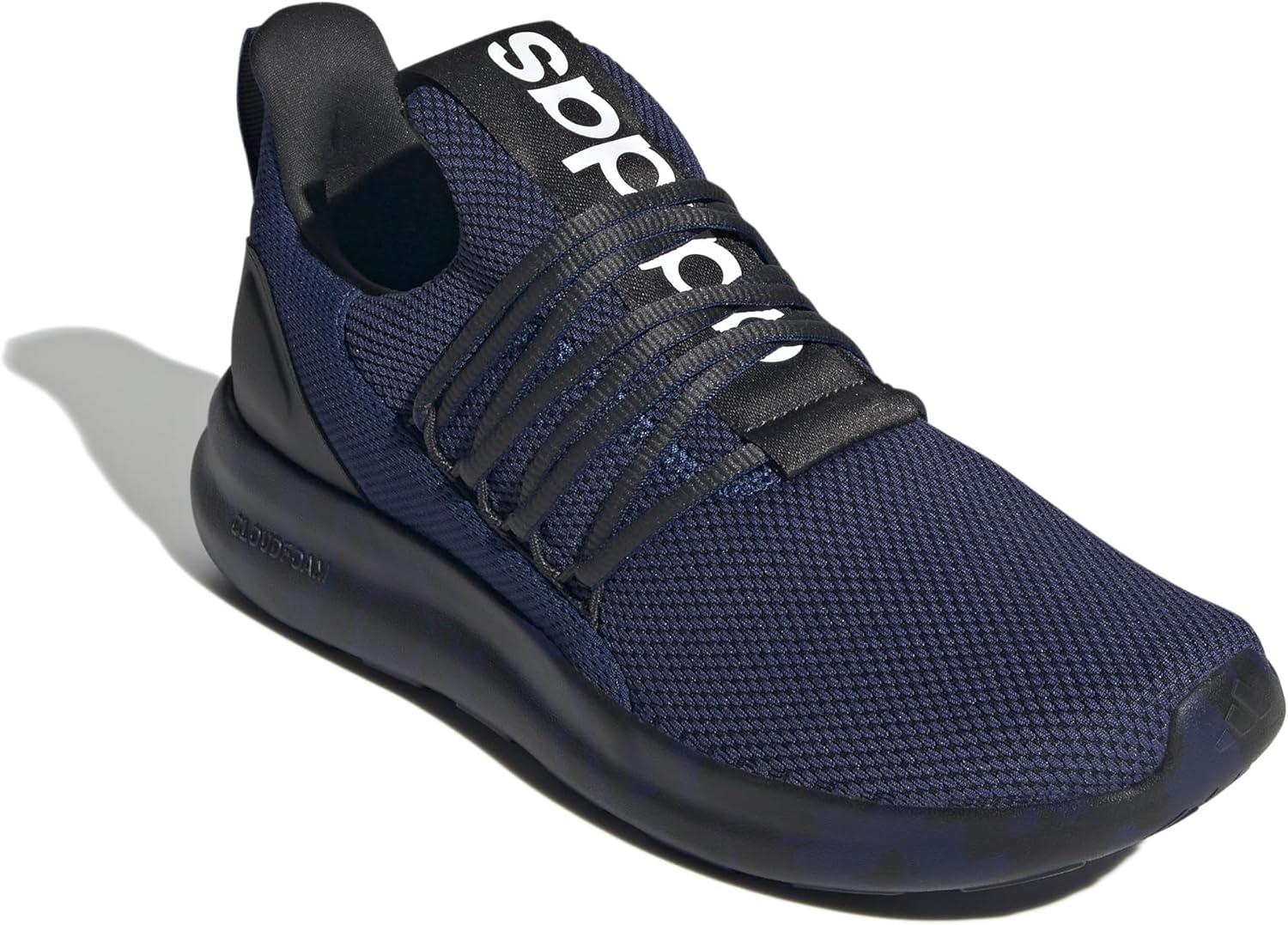 imageadidas Mens Lite Racer Adapt 70 ShoesDark BlueBlackWhite