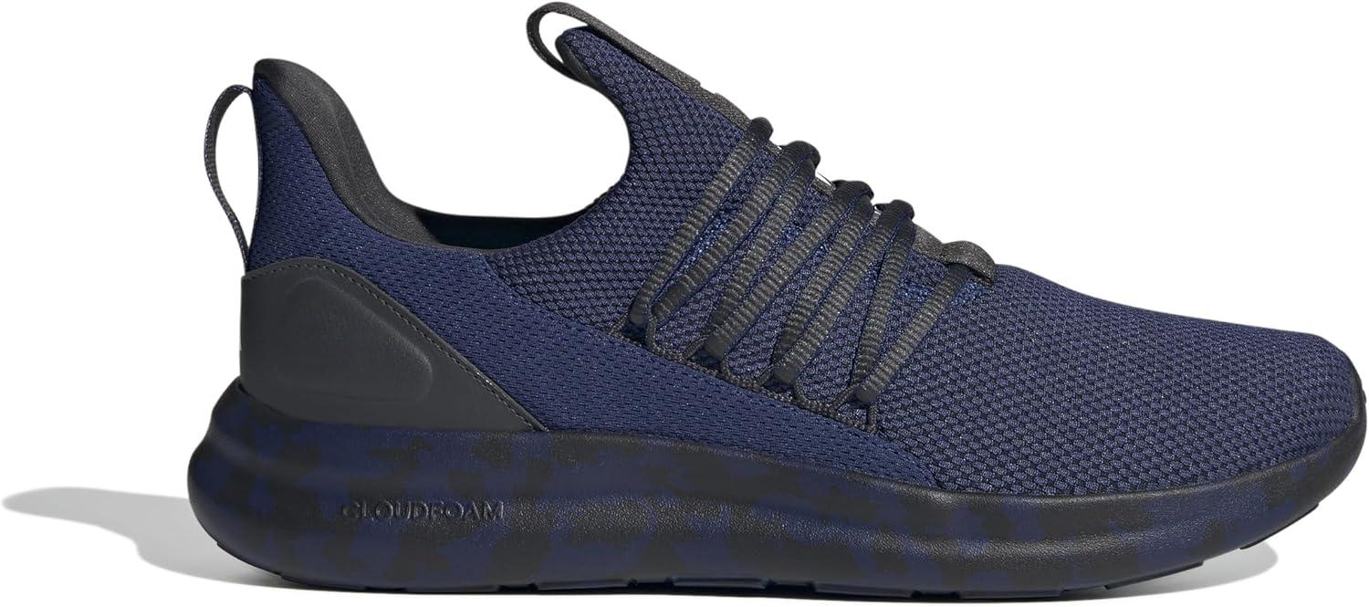 imageadidas Mens Lite Racer Adapt 70 ShoesDark BlueBlackWhite