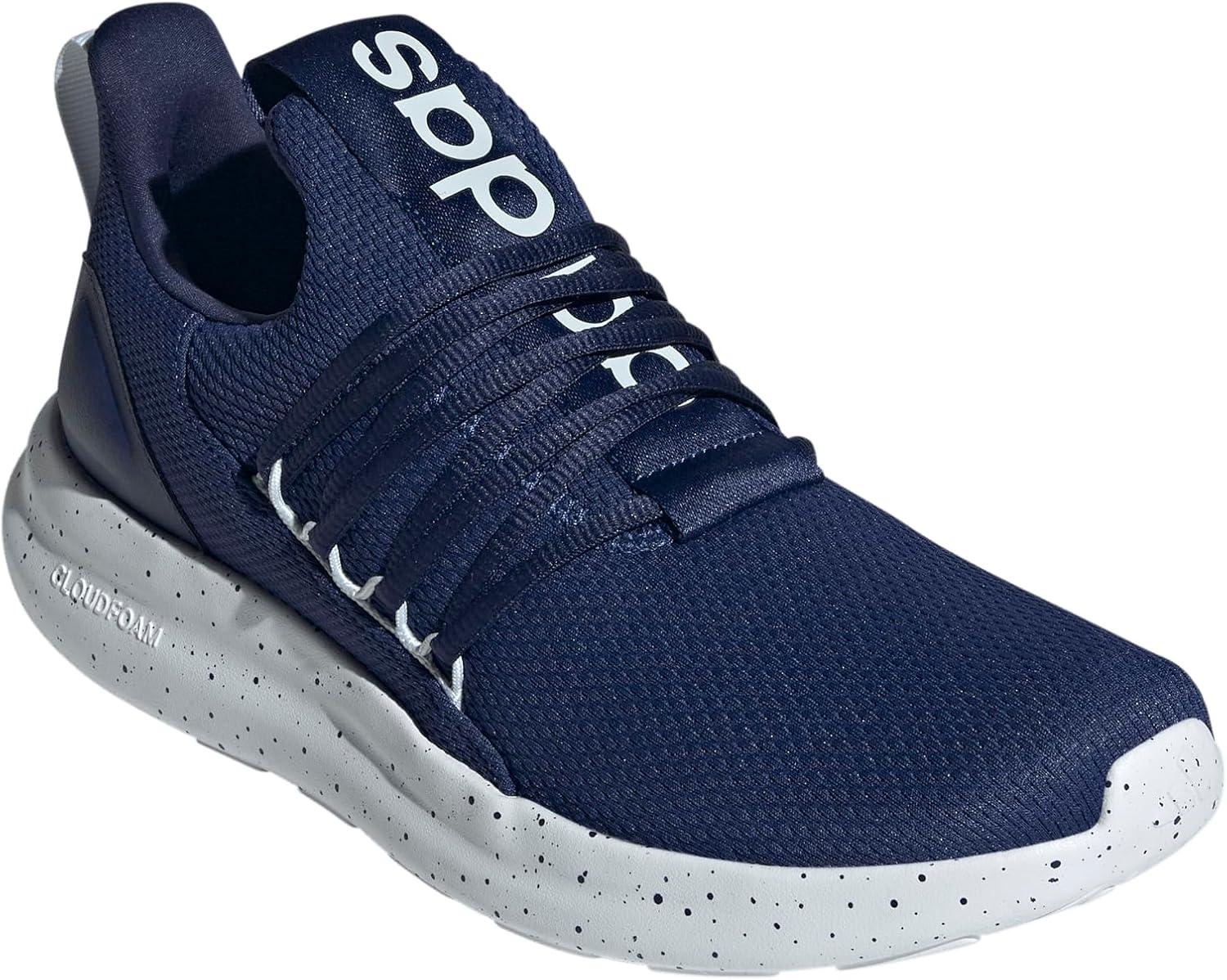 imageadidas Mens Lite Racer Adapt 70 ShoesDark BlueHalo BlueWhite