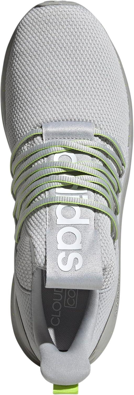 imageadidas Mens Lite Racer Adapt 70 ShoesGreyLucid GreenWhite