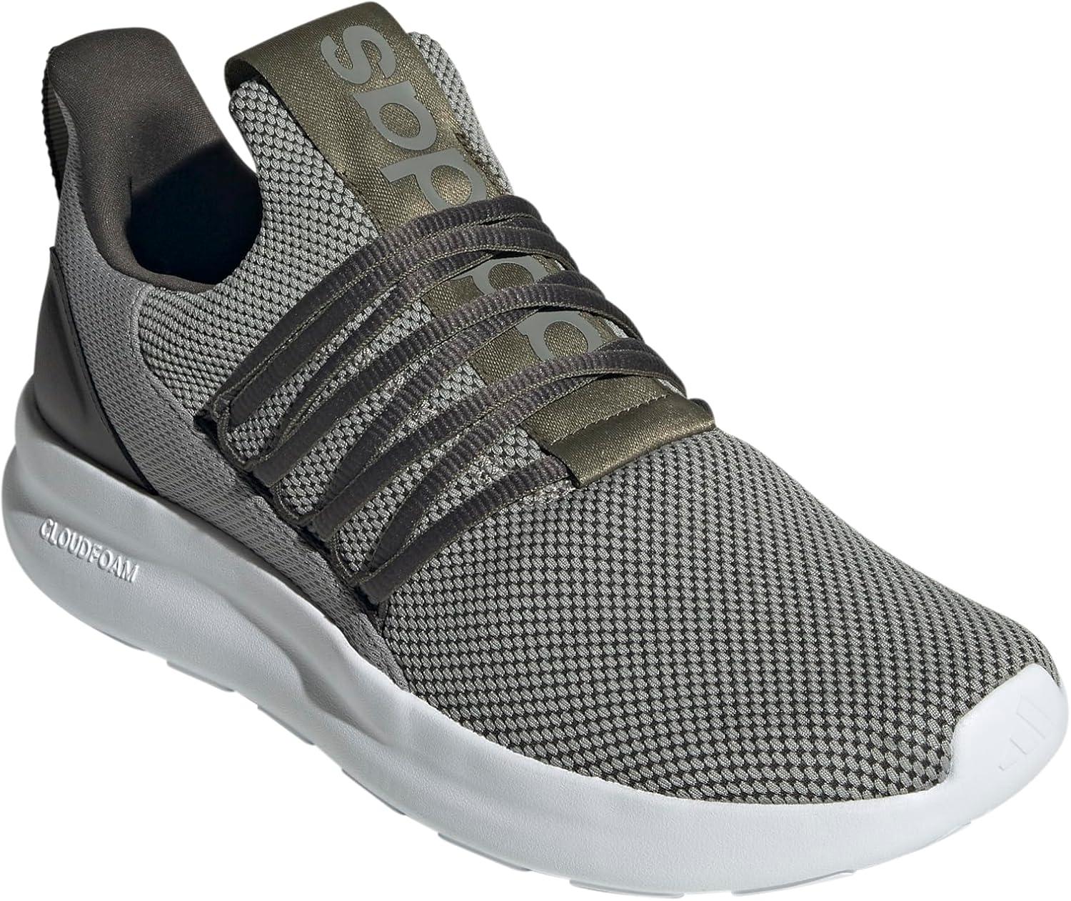 imageadidas Mens Lite Racer Adapt 70 ShoesSilver PebbleShadow OliveOlive Strata