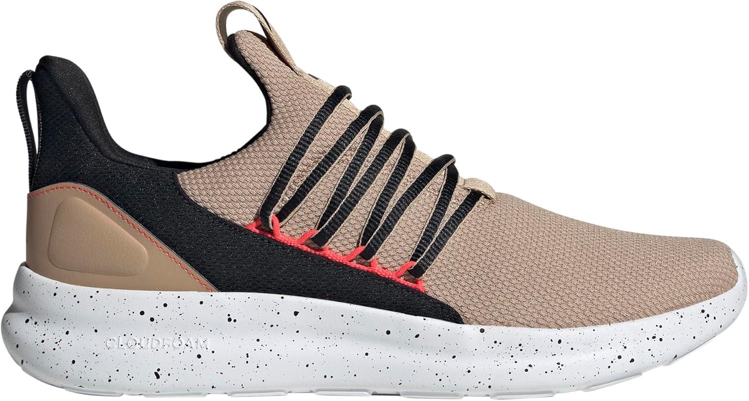 imageadidas Mens Lite Racer Adapt 70 ShoesWarm SandstoneBlackLucid Red