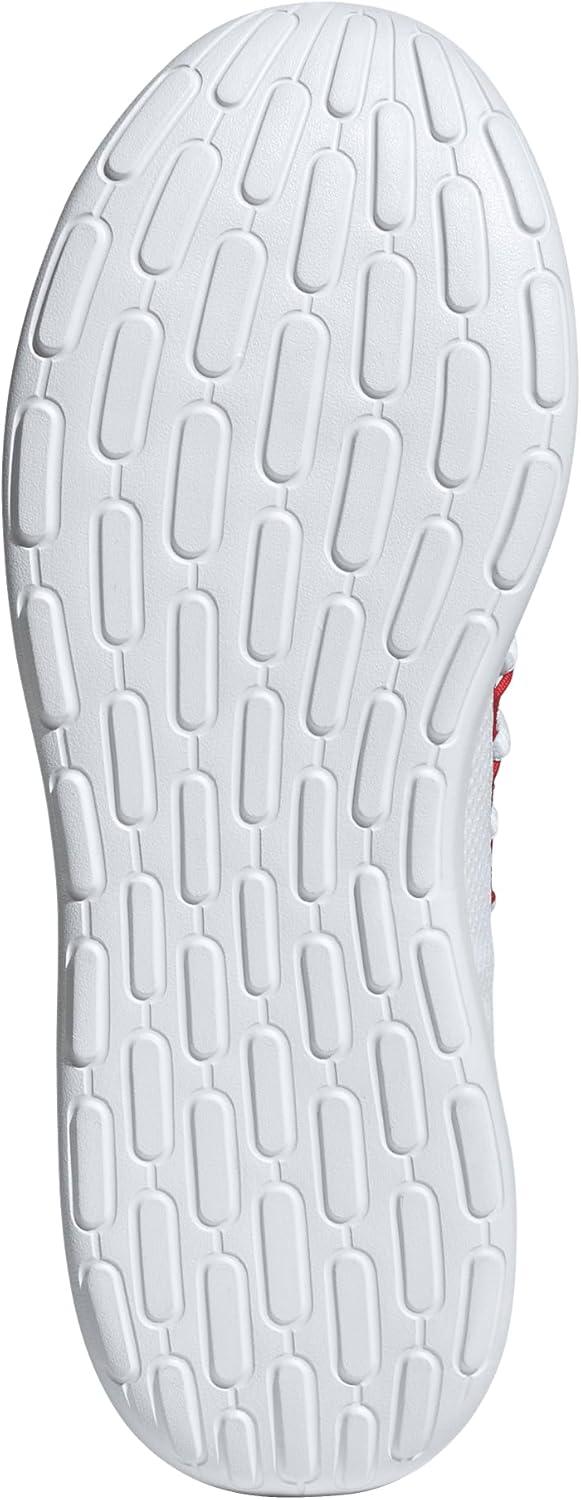imageadidas Mens Lite Racer Adapt 70 ShoesWhiteBetter ScarletLucid Blue
