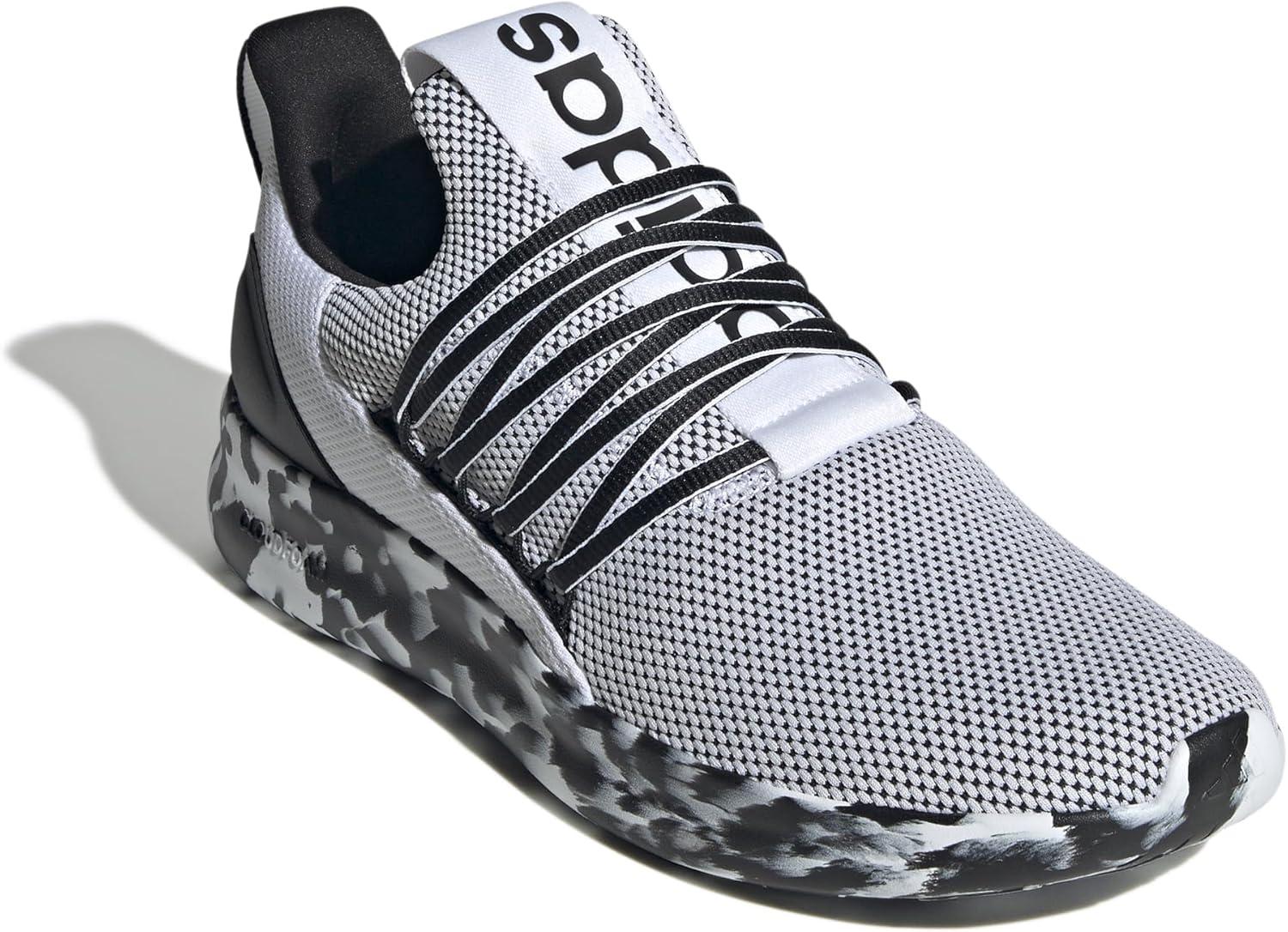 imageadidas Mens Lite Racer Adapt 70 ShoesWhiteBlackBlack