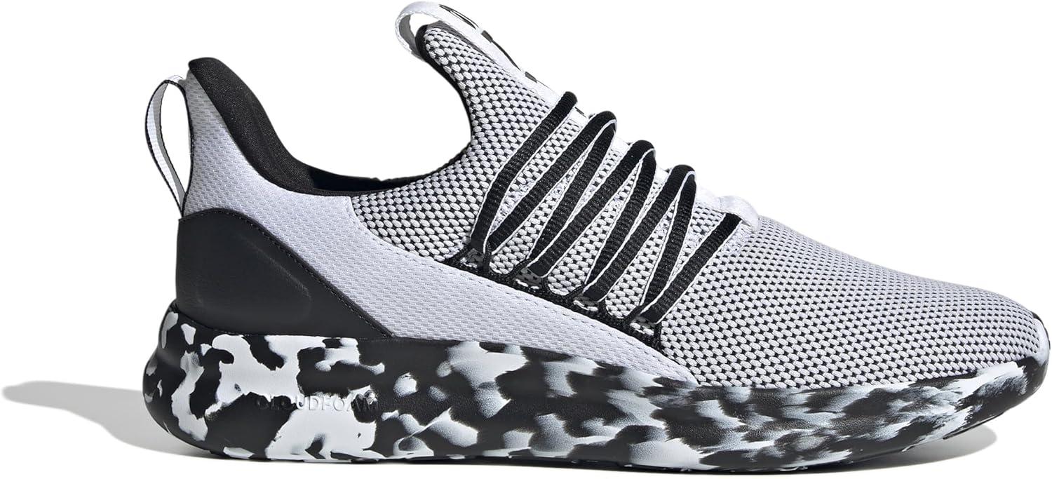 imageadidas Mens Lite Racer Adapt 70 ShoesWhiteBlackBlack