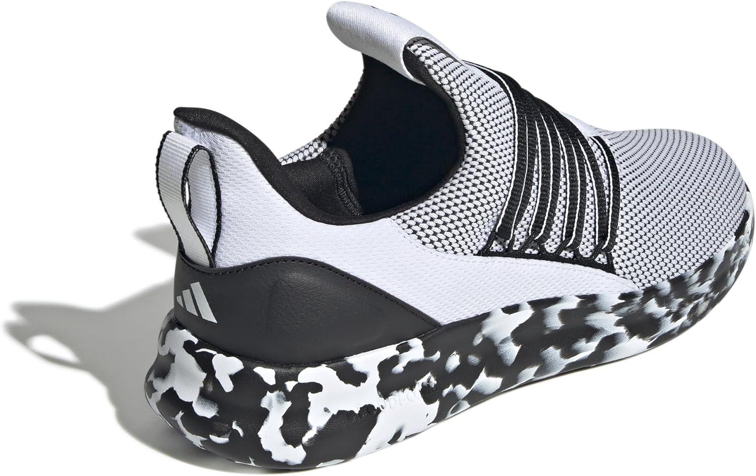 imageadidas Mens Lite Racer Adapt 70 ShoesWhiteBlackBlack