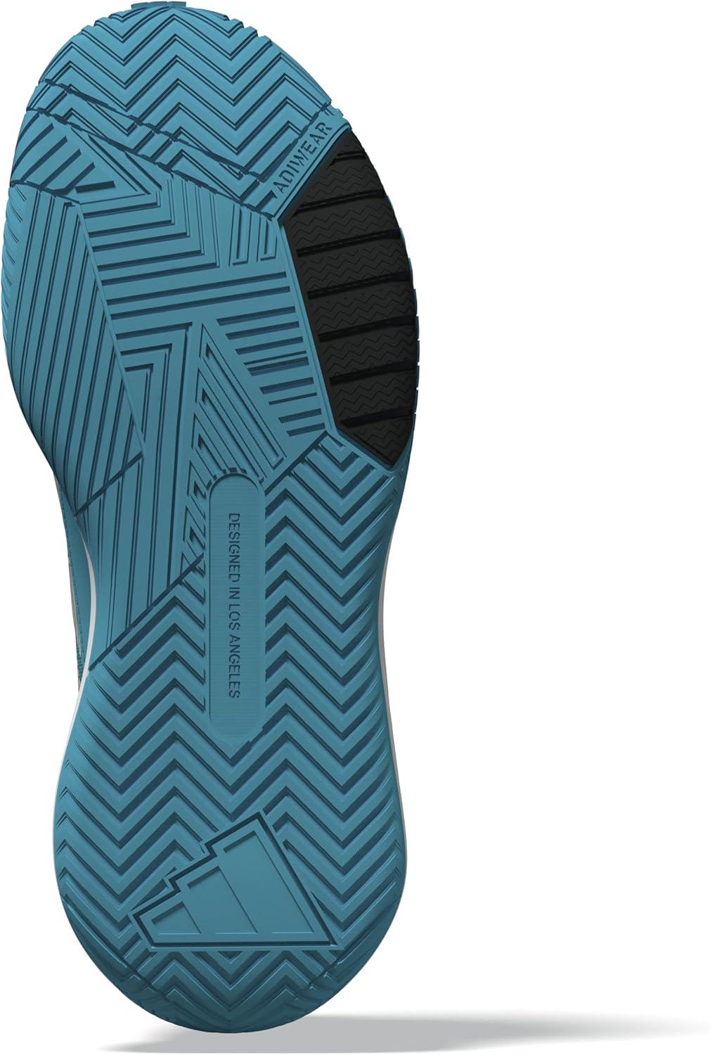 imageadidas Mens Own The Game 30 Basketball SneakerLucid Cyan Ftwr White Core Black
