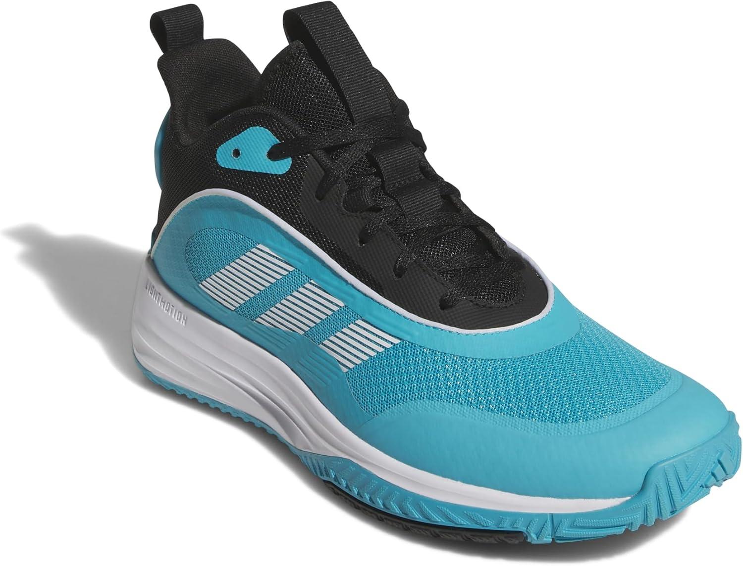 imageadidas Mens Own The Game 30 Basketball SneakerLucid Cyan Ftwr White Core Black