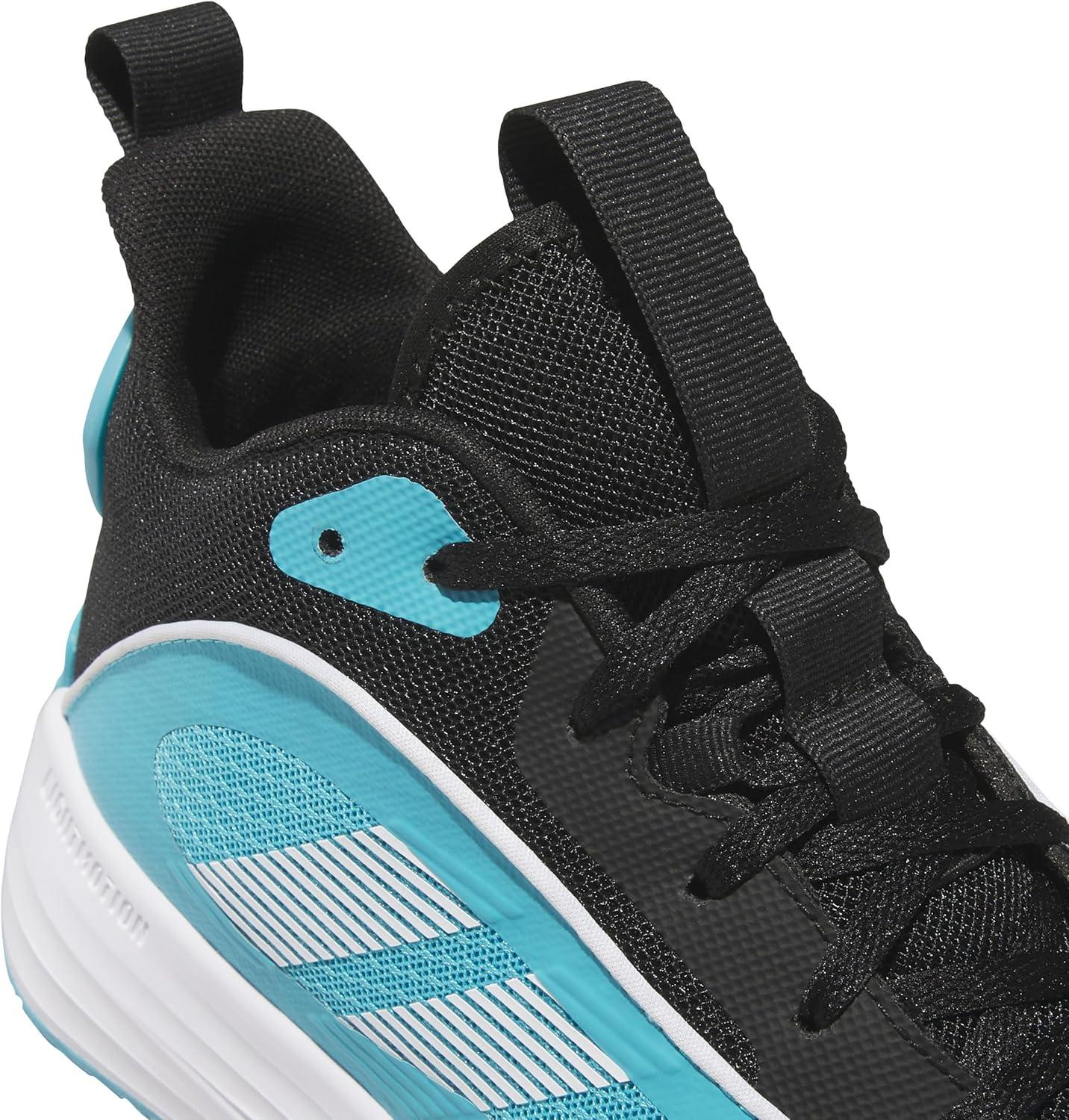 imageadidas Mens Own The Game 30 Basketball SneakerLucid Cyan Ftwr White Core Black