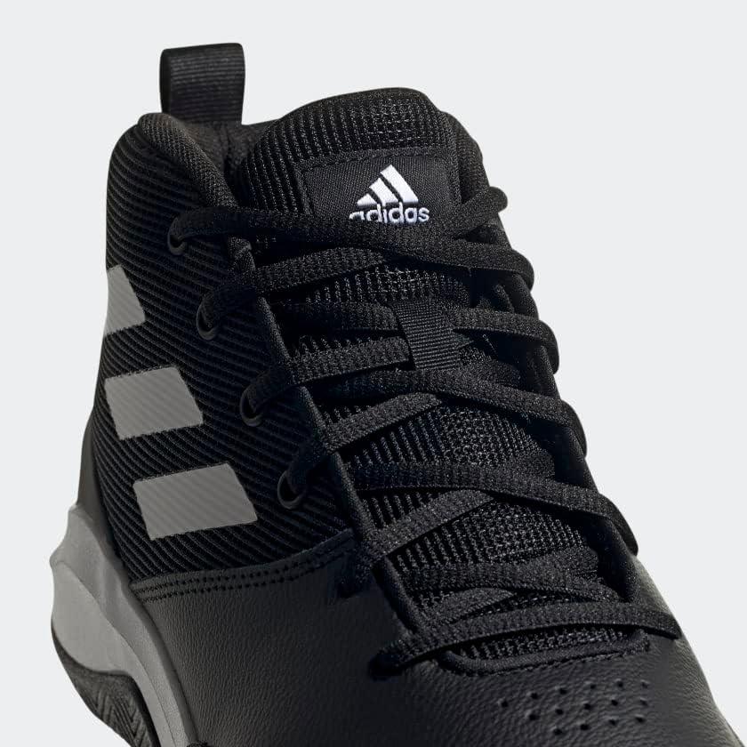 imageadidas Mens Ownthegame Basketball ShoeBlackWhiteBlack