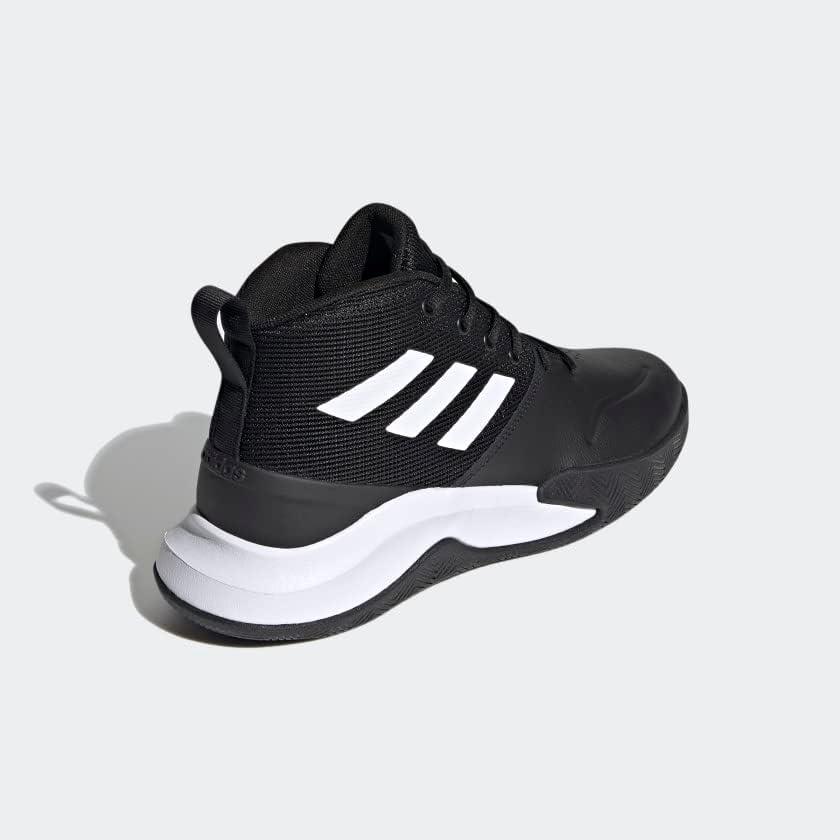 imageadidas Mens Ownthegame Basketball ShoeBlackWhiteBlack
