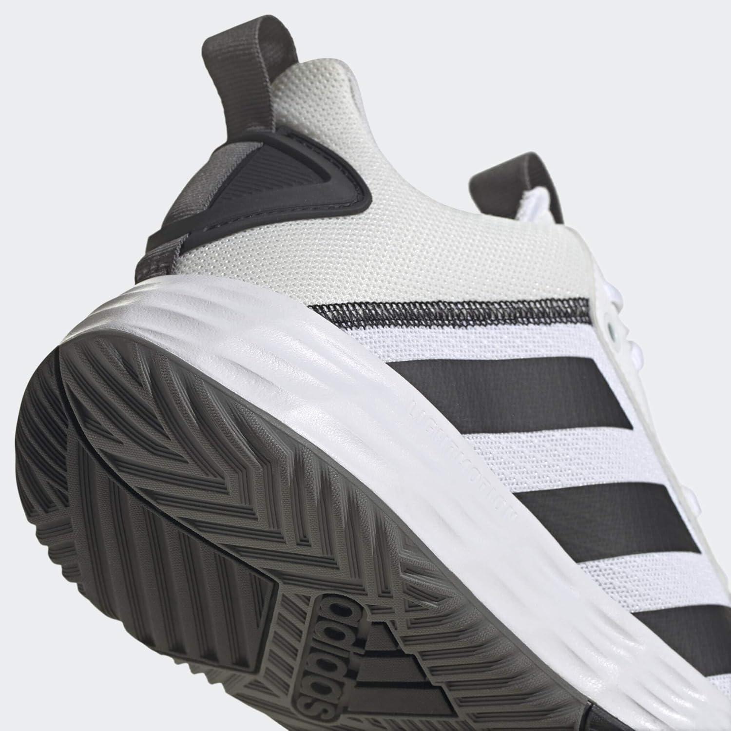 imageadidas Mens Ownthegame Basketball ShoeCloud White Core Black Grey Four