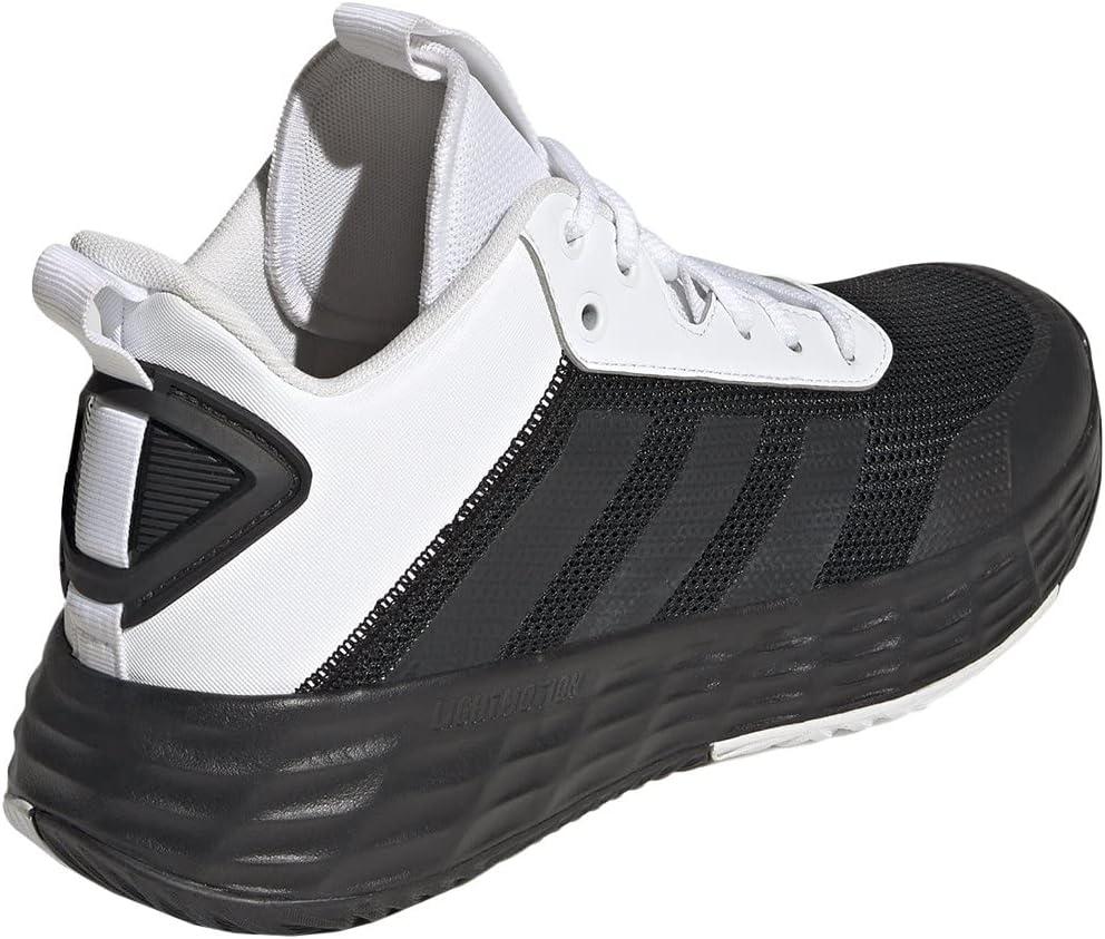 imageadidas Mens Ownthegame Basketball ShoeCore Black Core Black Cloud White