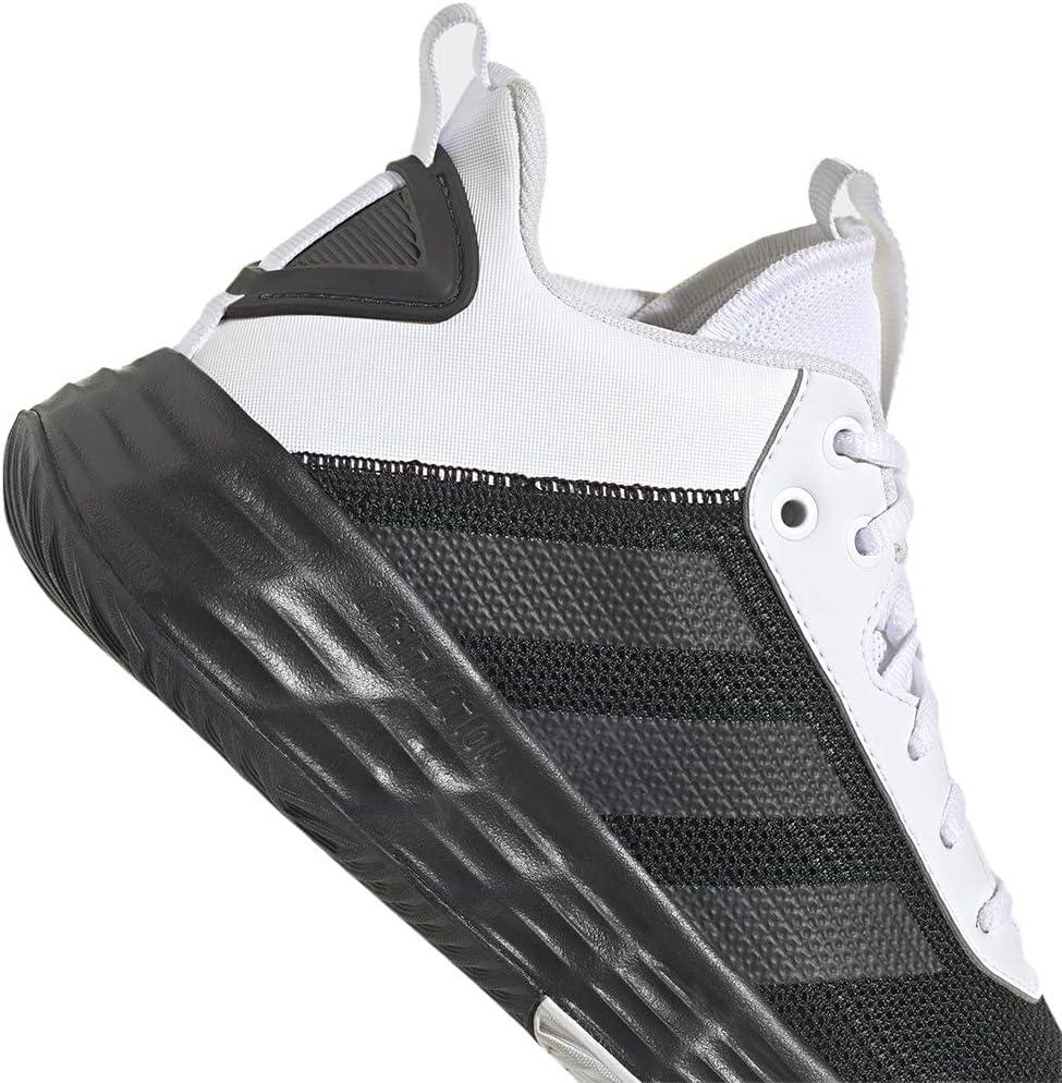 imageadidas Mens Ownthegame Basketball ShoeCore Black Core Black Cloud White