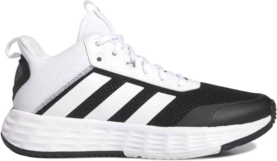 imageadidas Mens Ownthegame Basketball ShoeFootwear White Carbon Black