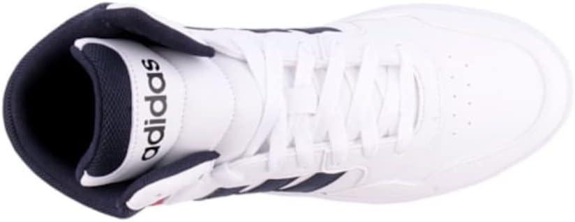 imageadidas Mens Ownthegame Basketball ShoeFtwr WhiteLegend InkVivid Red