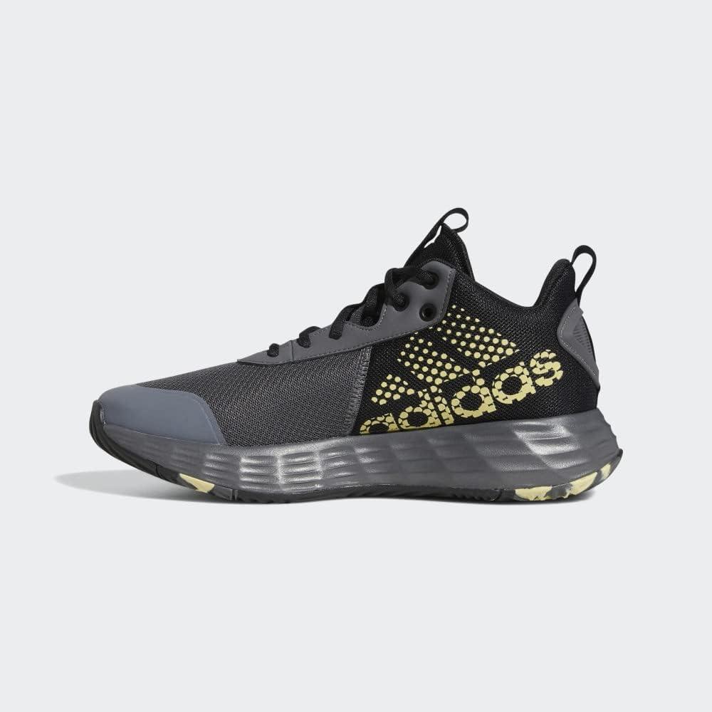 imageadidas Mens Ownthegame Basketball ShoeGrey Five Matte Gold Core Black