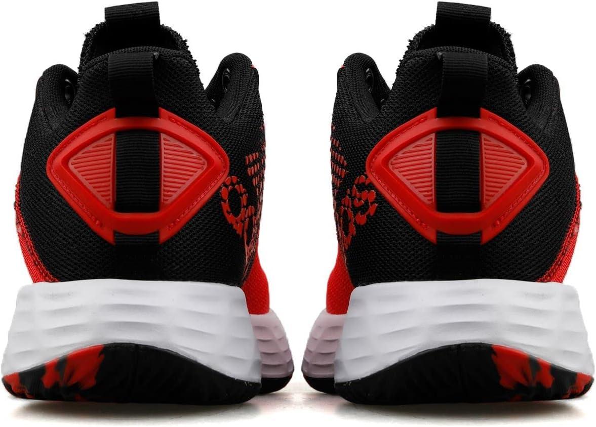 imageadidas Mens Ownthegame Basketball ShoeRojint Ftwbla Negbs