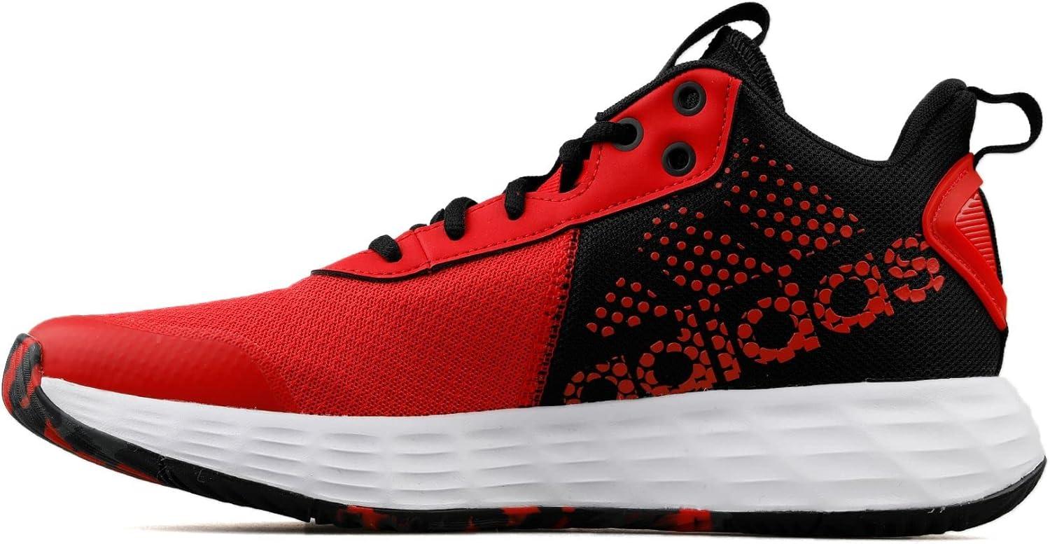 imageadidas Mens Ownthegame Basketball ShoeRojint Ftwbla Negbs