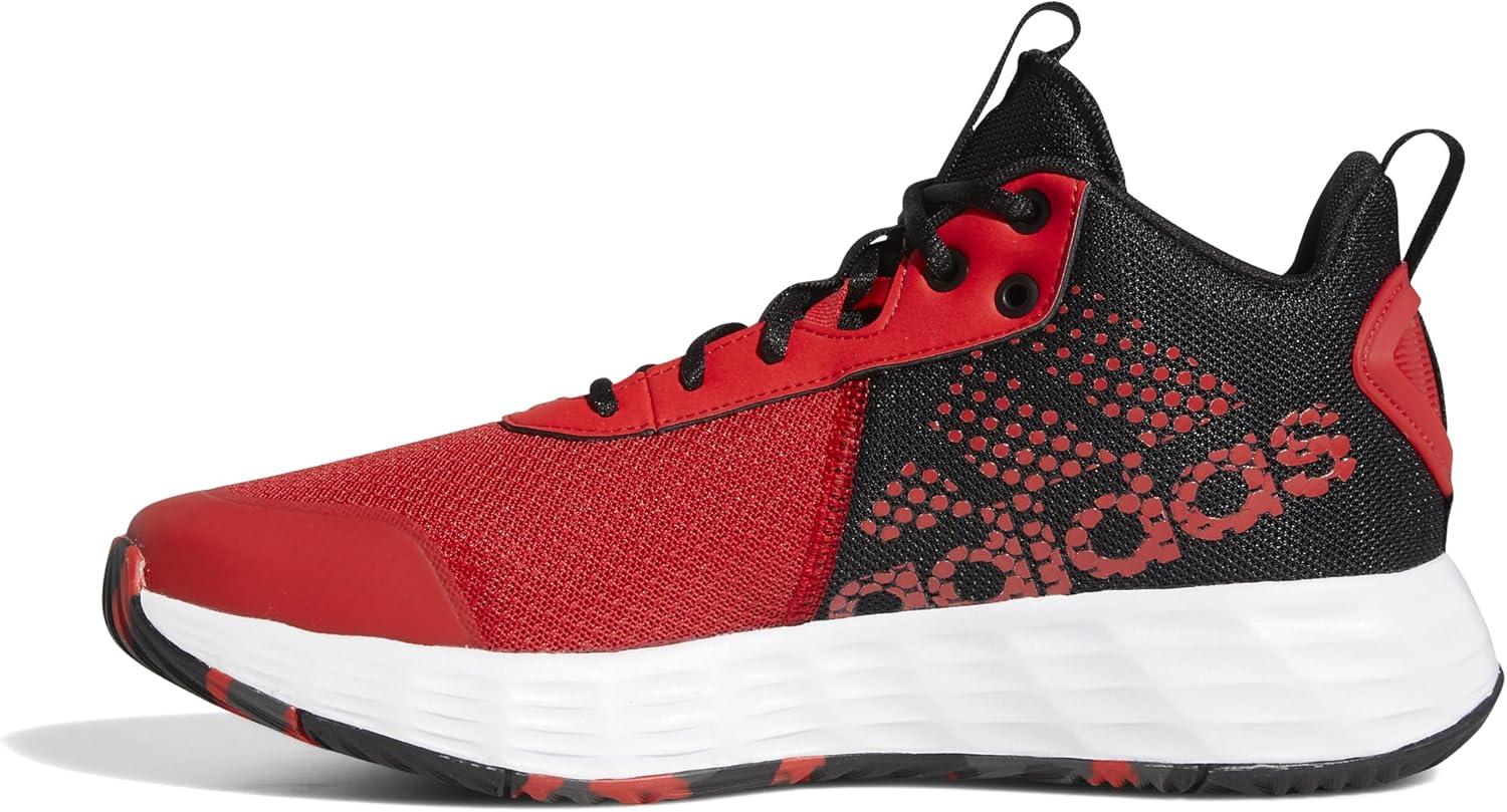 imageadidas Mens Ownthegame Basketball ShoeVivid Red Ftwr White Core Black
