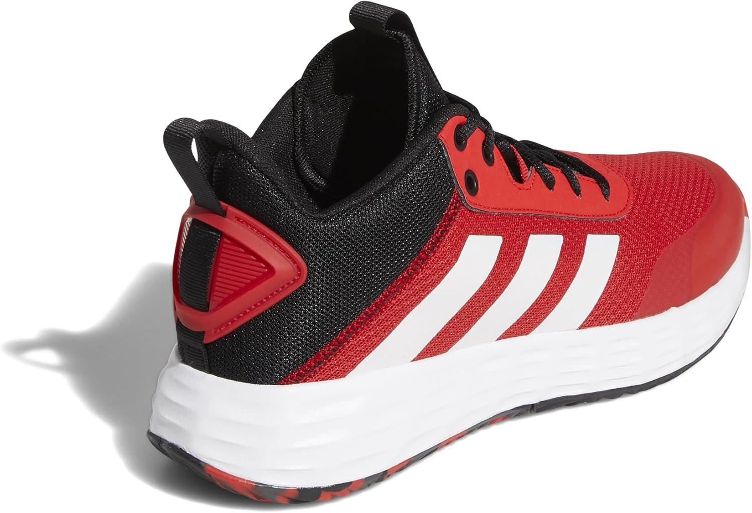 imageadidas Mens Ownthegame Basketball ShoeVivid Red Ftwr White Core Black
