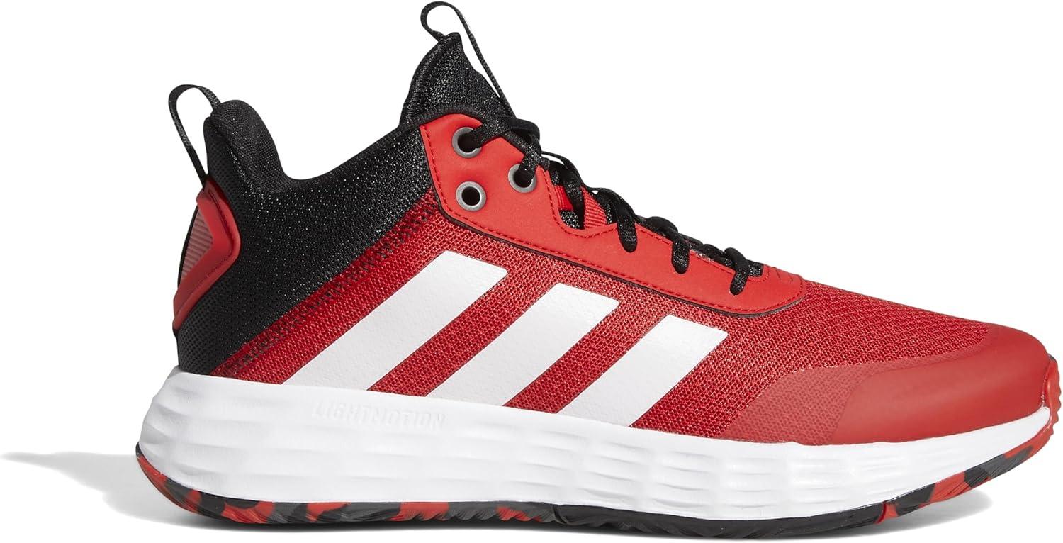 imageadidas Mens Ownthegame Basketball ShoeVivid Red Ftwr White Core Black