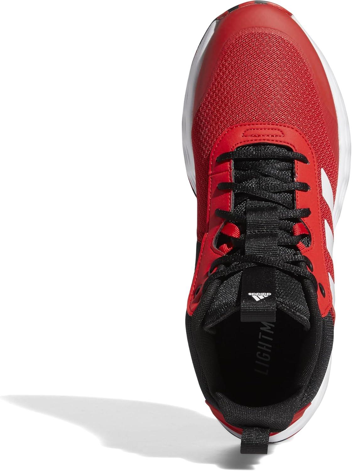 imageadidas Mens Ownthegame Basketball ShoeVivid Red Ftwr White Core Black
